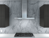 Luce, Wall, 30", SS, 600 CFM, ACT, LED