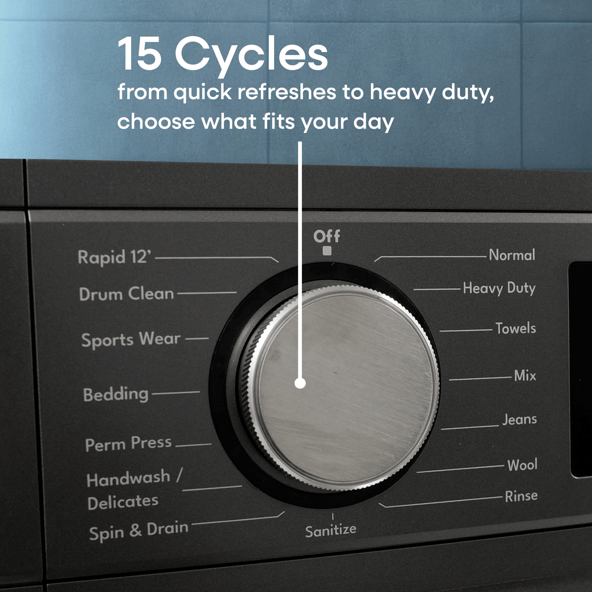 Element 24-inch 2.2 cu. ft. Front Load Washer - Gray, ENERGY STAR (ECW2224EGG)