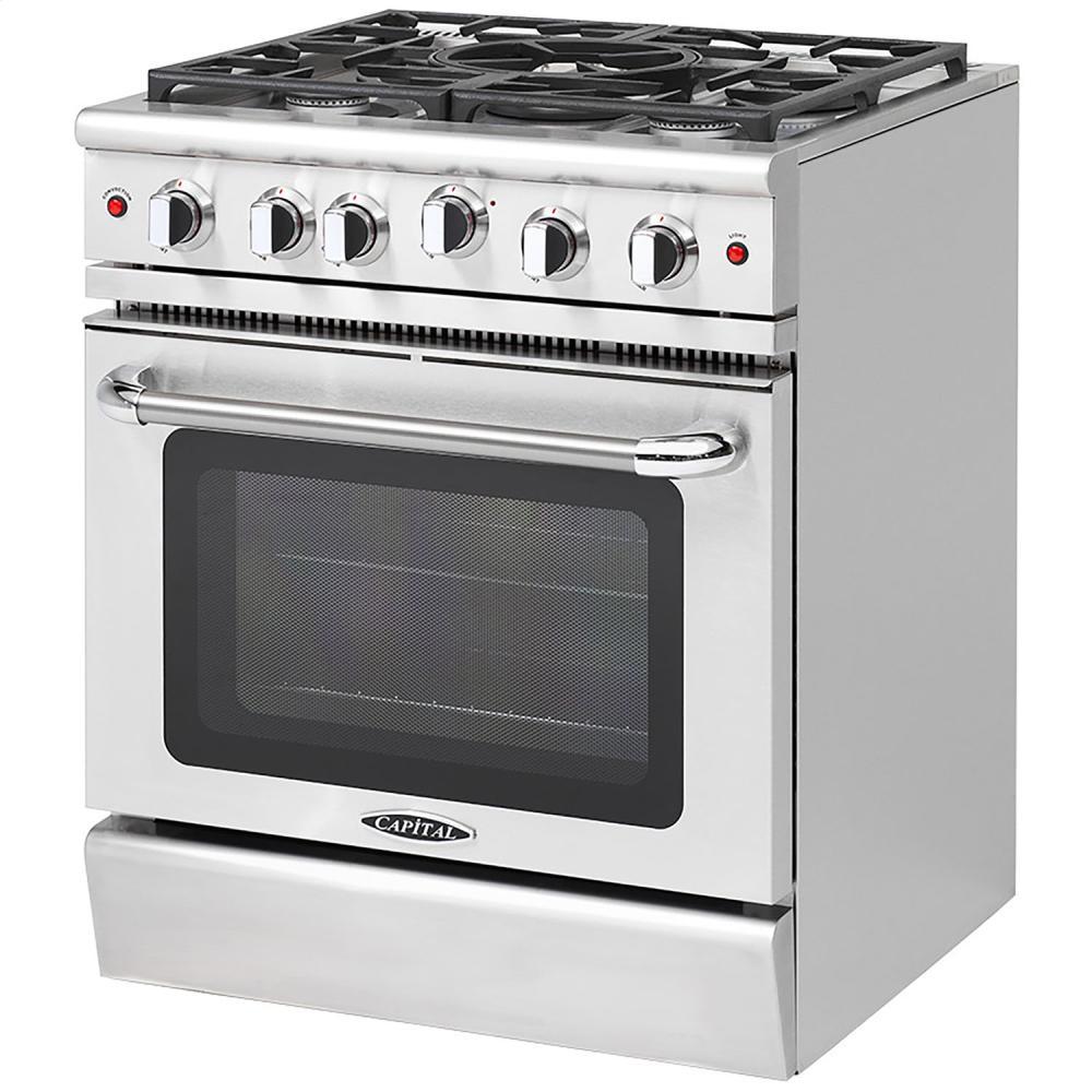 30" Gas Convection Range with 5 Sealed Burners 19K BTU