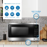 Danby Designer 1.1 cu. ft. Countertop Microwave in Stainless Steel