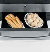 GE Profile™ Series 30" Dual Fuel Slide-In Front Control Range with Warming Drawer