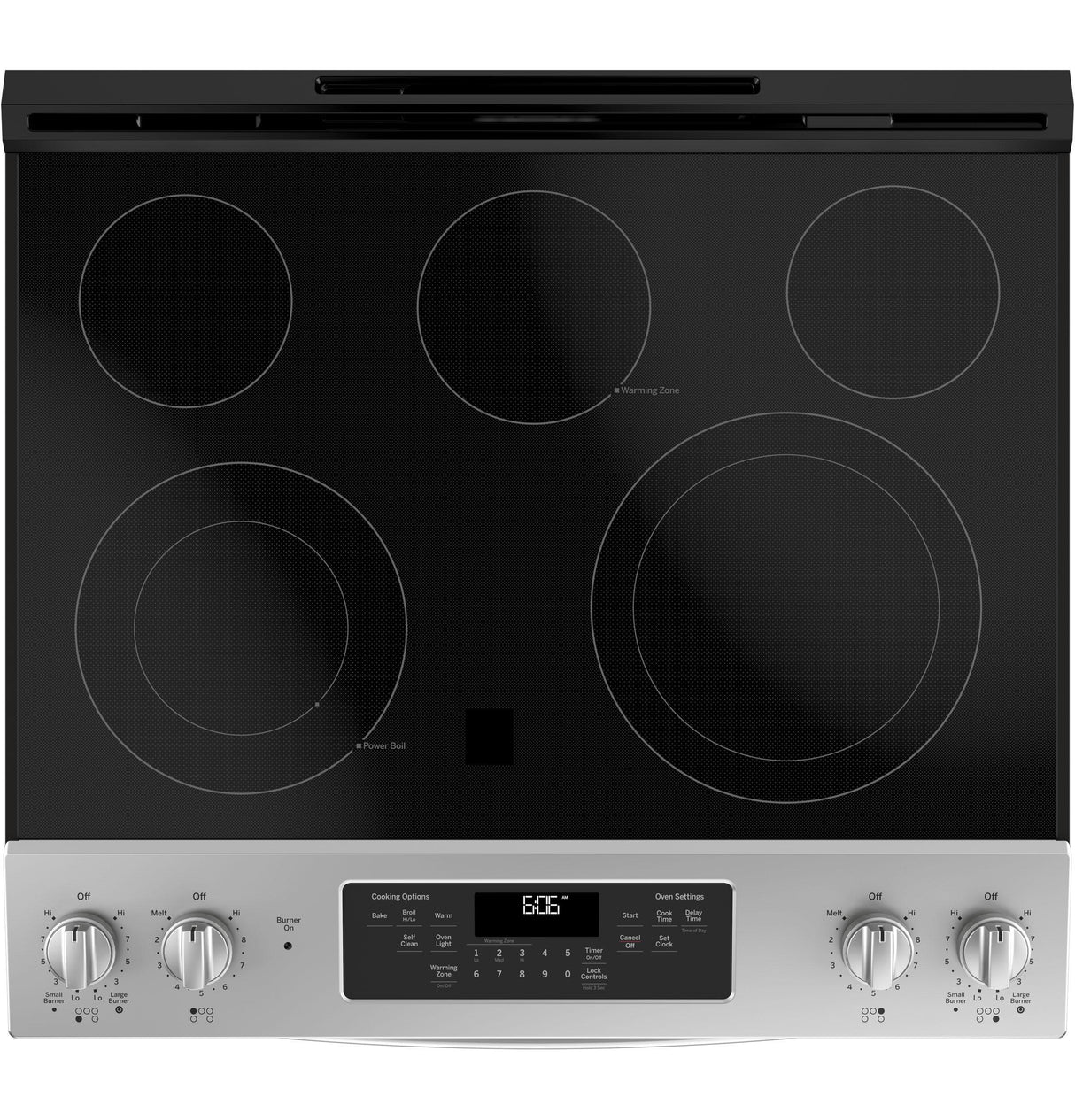 GE® 30" Slide-In Electric Range