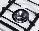 24" Wide 4-burner Gas Cooktop, Battery Start Ignition