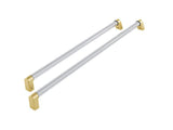 Handle kit for 36" Built-in refrigerator - Master Series - New Range Style