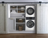 Laundry Tower Single Unit Front Load 4.4 Cu. Ft. Washer & 8 Cu. Ft. Electric Dryer