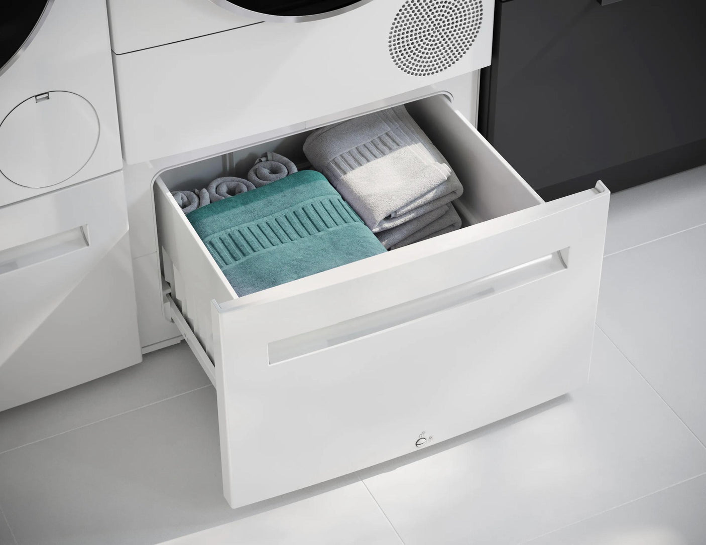500 Series Compact Washer , White