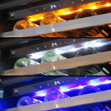 24" Wine Cooler 1 Zone SS Glass RH