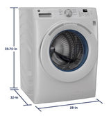 GE® ENERGY STAR® 4.6 cu. ft. Capacity Smart Front Load Washer with UltraFresh Vent System with OdorBlock™