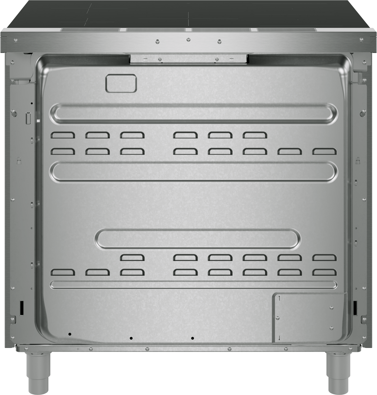 500 Series, Induction freestanding range cooker, 36'', Stainless steel