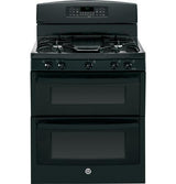 GE® 30" Free-Standing Gas Double Oven Range with Convection