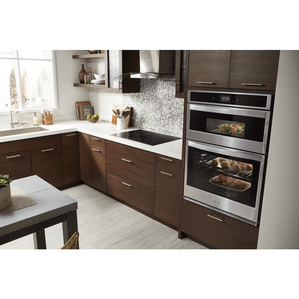 6.4 cu. ft. Smart Combination Convection Wall Oven with Air Fry, when Connected