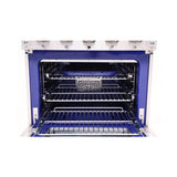 36 Inch Professional Dual Fuel Range In Stainless Steel