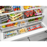 36-inch Wide Double Drawer French Door Refrigerator with Dual Cooling System - 26 cu. ft.