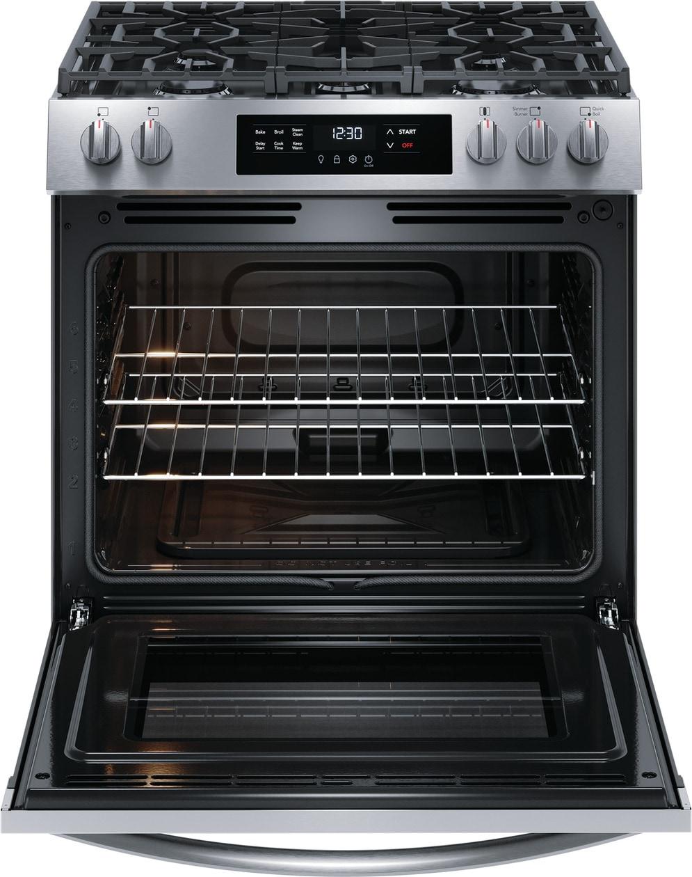30" Front Control Gas Range with Quick Boil