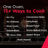 30" Electric Range with Stone-Baked Pizza