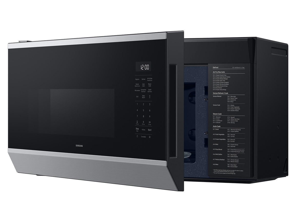 Bespoke Over the Range Microwave Air Fry Max  Convection  Auto Connectivity