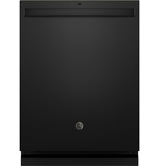 GE® ENERGY STAR® Top Control with Stainless Steel Interior Dishwasher with Sanitize Cycle