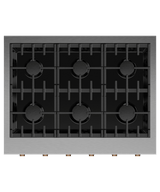 36" Series 9 6 Burner Gas Rangetop