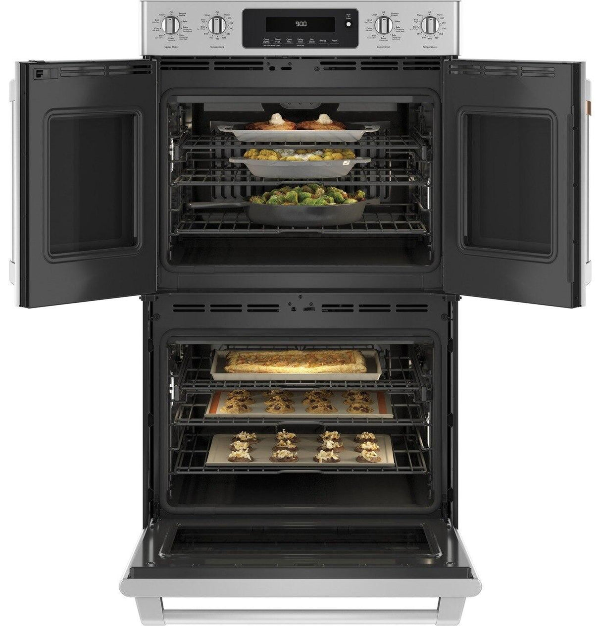 Café™ 30" Smart French-Door, Double Wall Oven with Convection