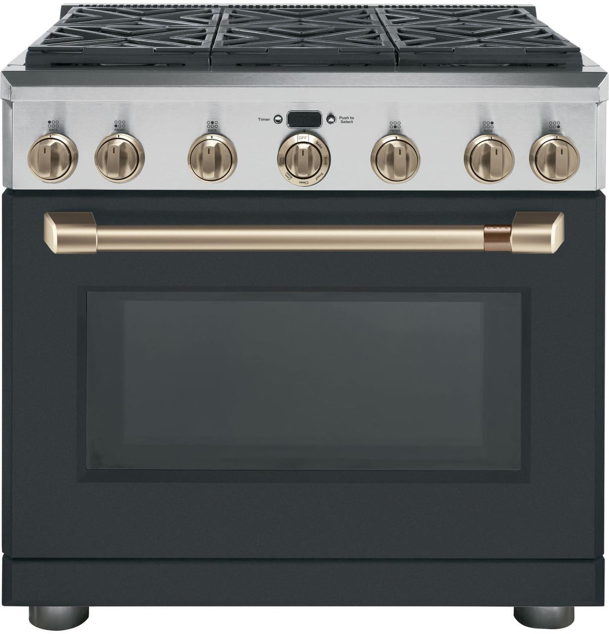 Café™ 36" All-Gas Professional Range with 6 Burners (Natural Gas)