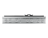 48" Rangetop, Silver Stainless Steel, Liquid Propane