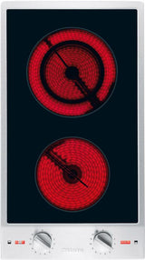 12" CS 1112 E Electric Cooktop Combiset - Ceramic Double Burner (240V) 12"