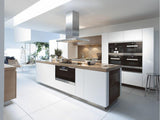 DA 6296 D Lumen AM Island d(eback)cor hood with energy-efficient LED lighting and backlit controls for easy use.