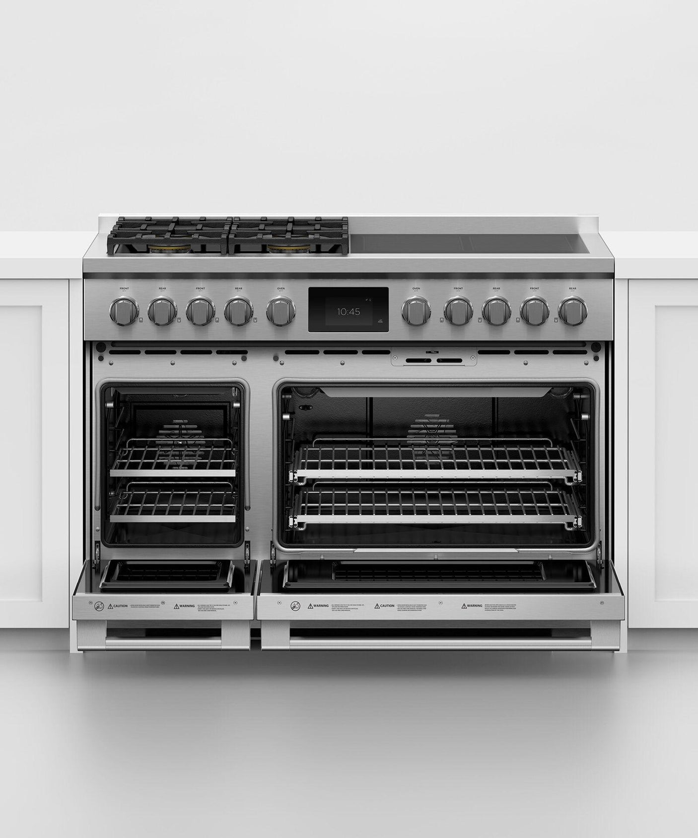 48" Series 11 Professional Dual Fuel 4 Burner + 4 Zone Induction Self-Cleaning Range