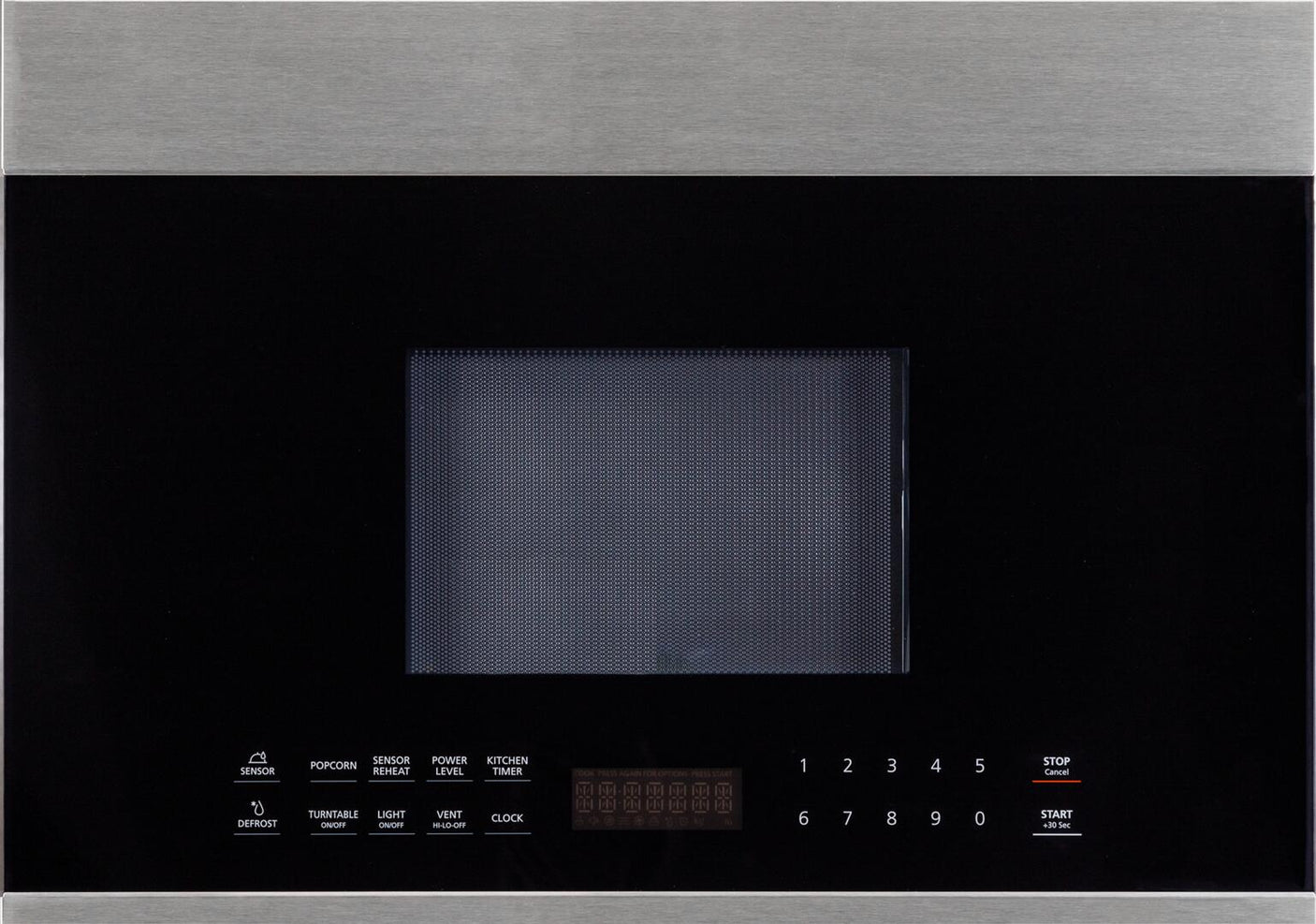 F2413MV5SS 24" Over the Range Microwave with 1.3 cu. ft. Capacity, 1000 Watt Cooking Power, Sensor Cooking, 10 Power Levels, Auto Cooking Menu, LED Cooktop Light, Child Lock, in Stainless Steel