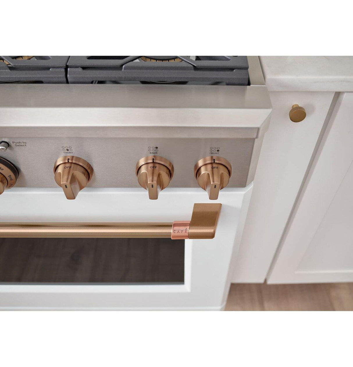 Café™ 36" Dual-Fuel Commercial-Style Range with 6 Burners (Natural Gas)