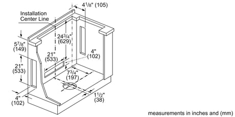 800 Series Downdraft Ventilation 30" Stainless Steel