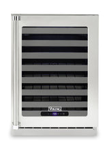 VUWC524 - 24"W. Stainless Steel Interior Undercounter Wine Cellar