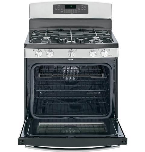 GE Profile™ Series 30" Free-Standing Self Clean Gas Range with Warming Drawer