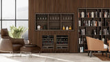 Wine fridge suitable for undercounter installation for wine tempering