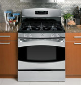 GE Profile™ Series Free-Standing Self-Clean Gas Range