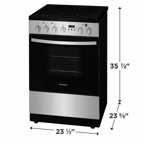 24" Freestanding Electric Range