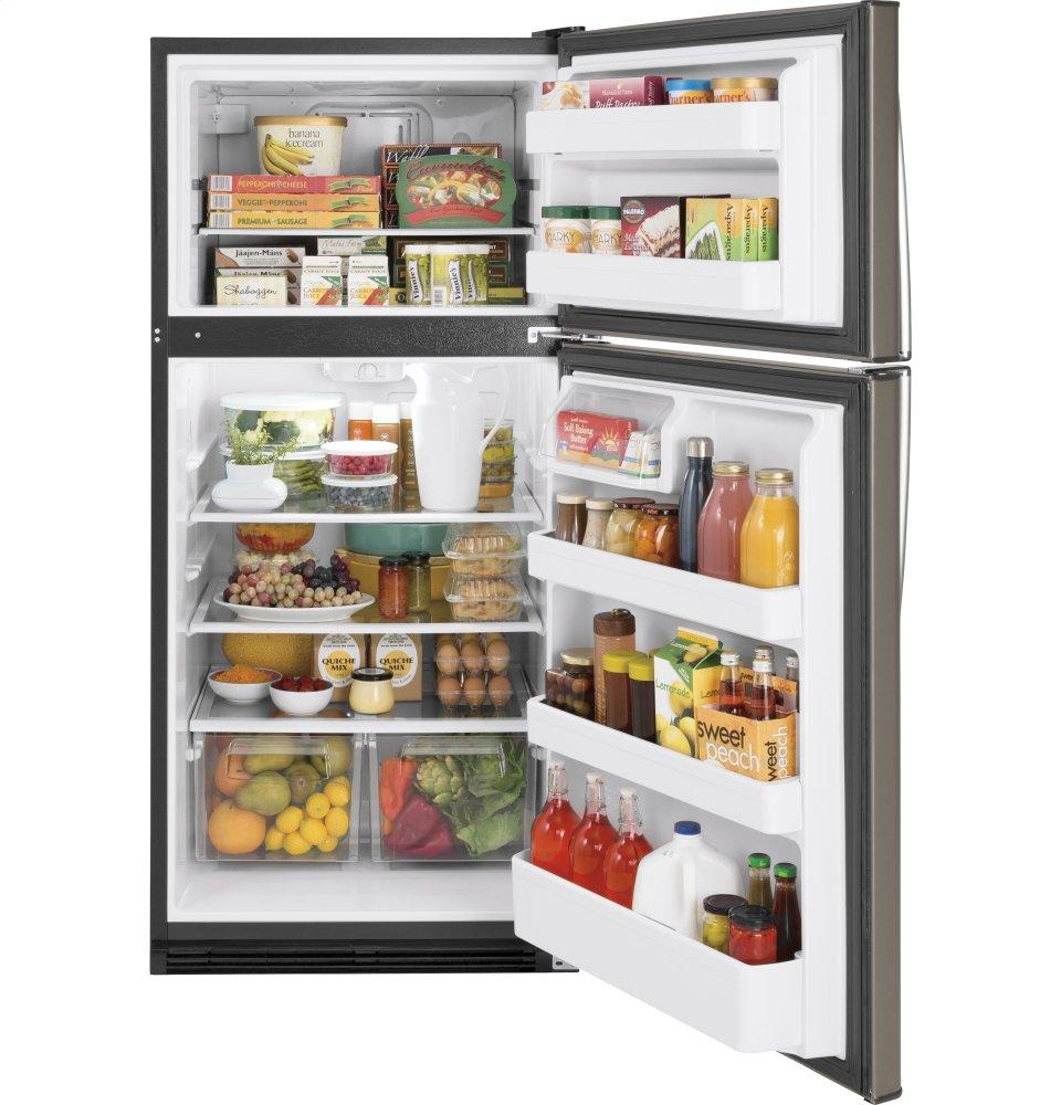 GE® 18.2 Cu. Ft. Top-Freezer Refrigerator