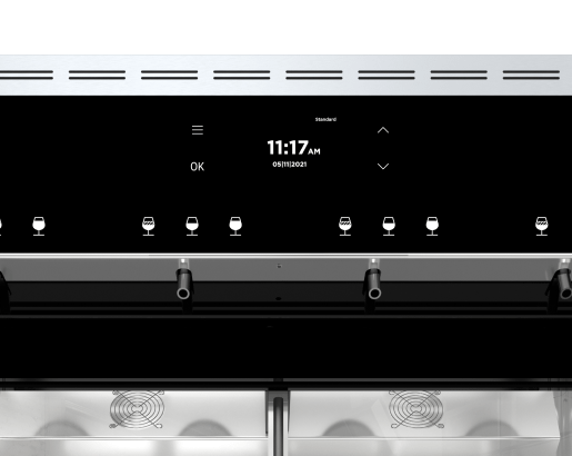 24" Stainless Steel or Graphite Wine Station