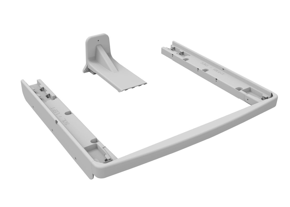 24-Inch Laundry Stacking Kit - White