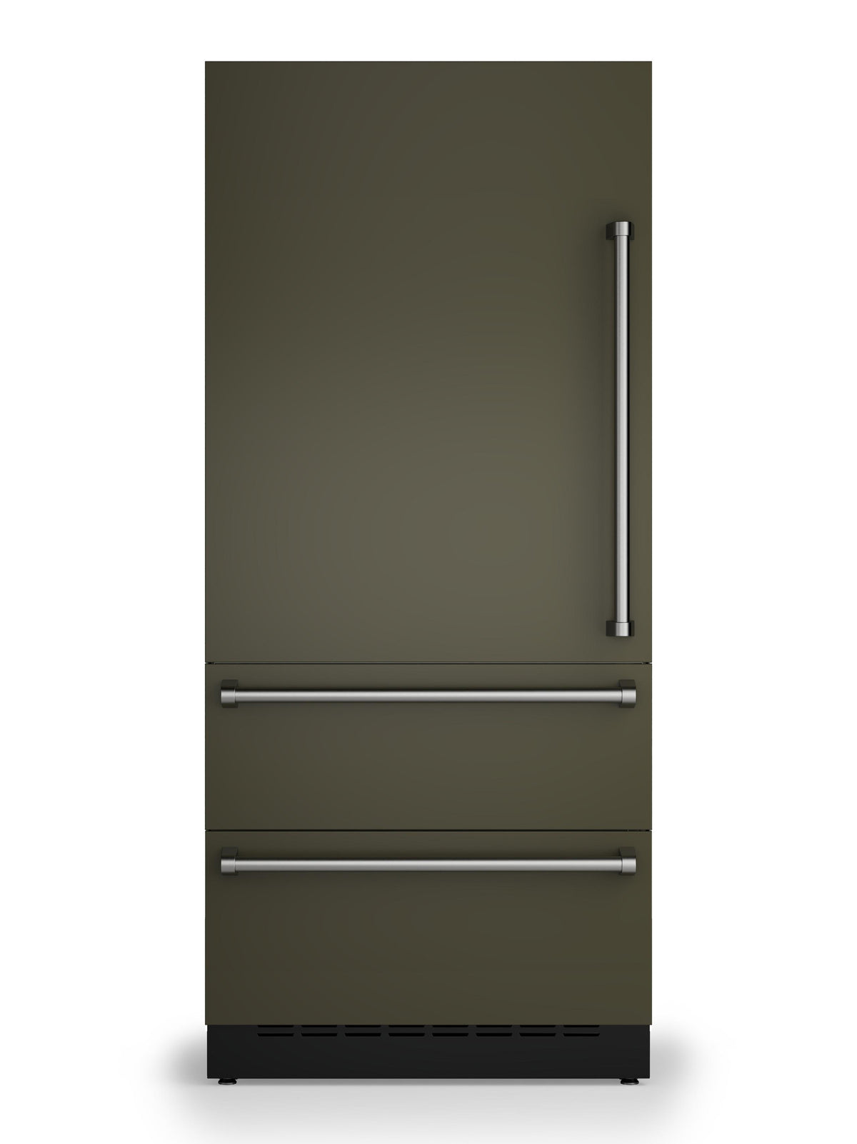 36"W. Integrated Bottom Freezer Door Panel Left Hinge - Martini