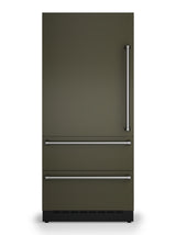36"W. Integrated Bottom Freezer Door Panel Left Hinge - Martini