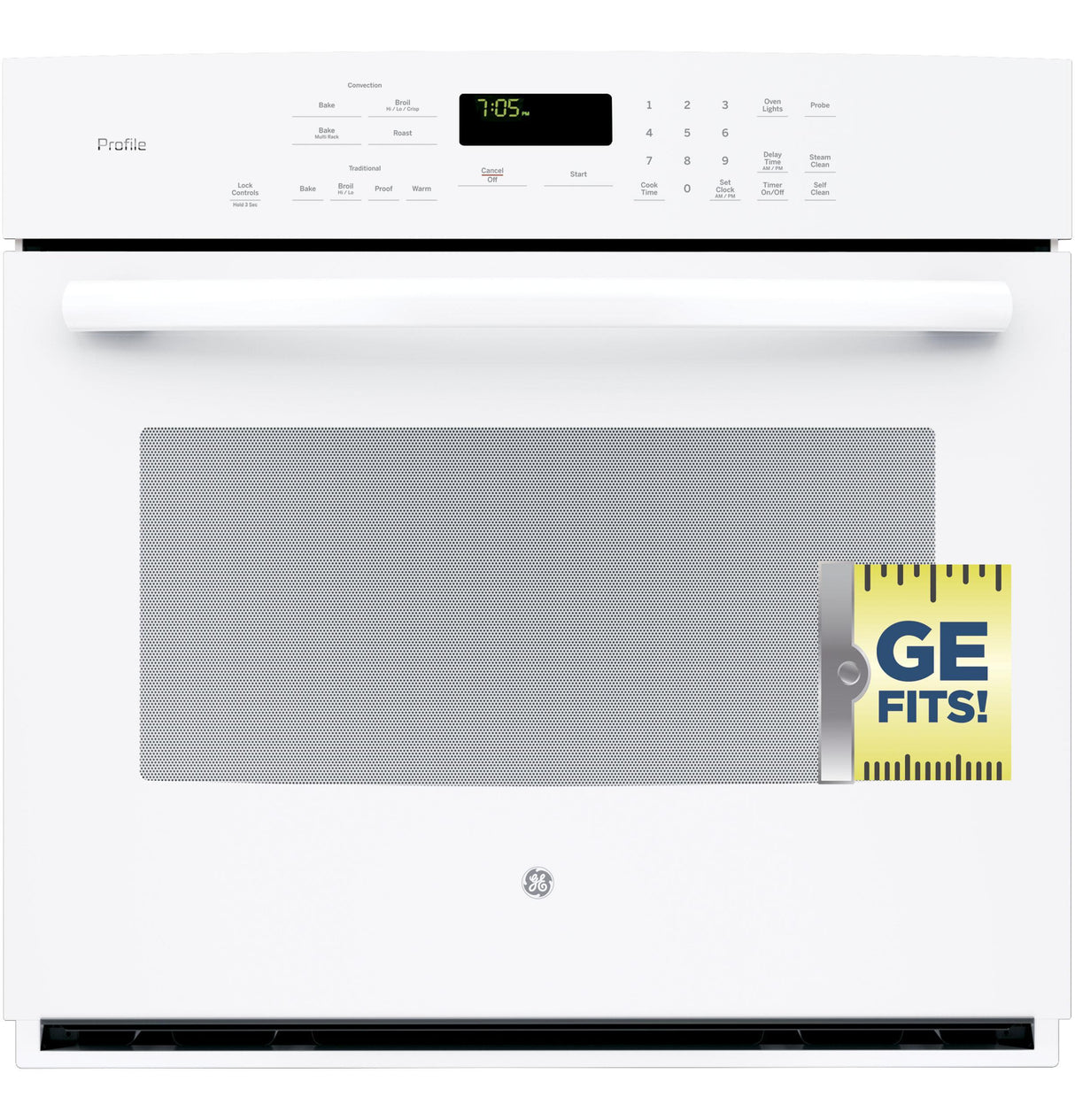 GE Profile™ Series 30" Built-In Single Convection Wall Oven