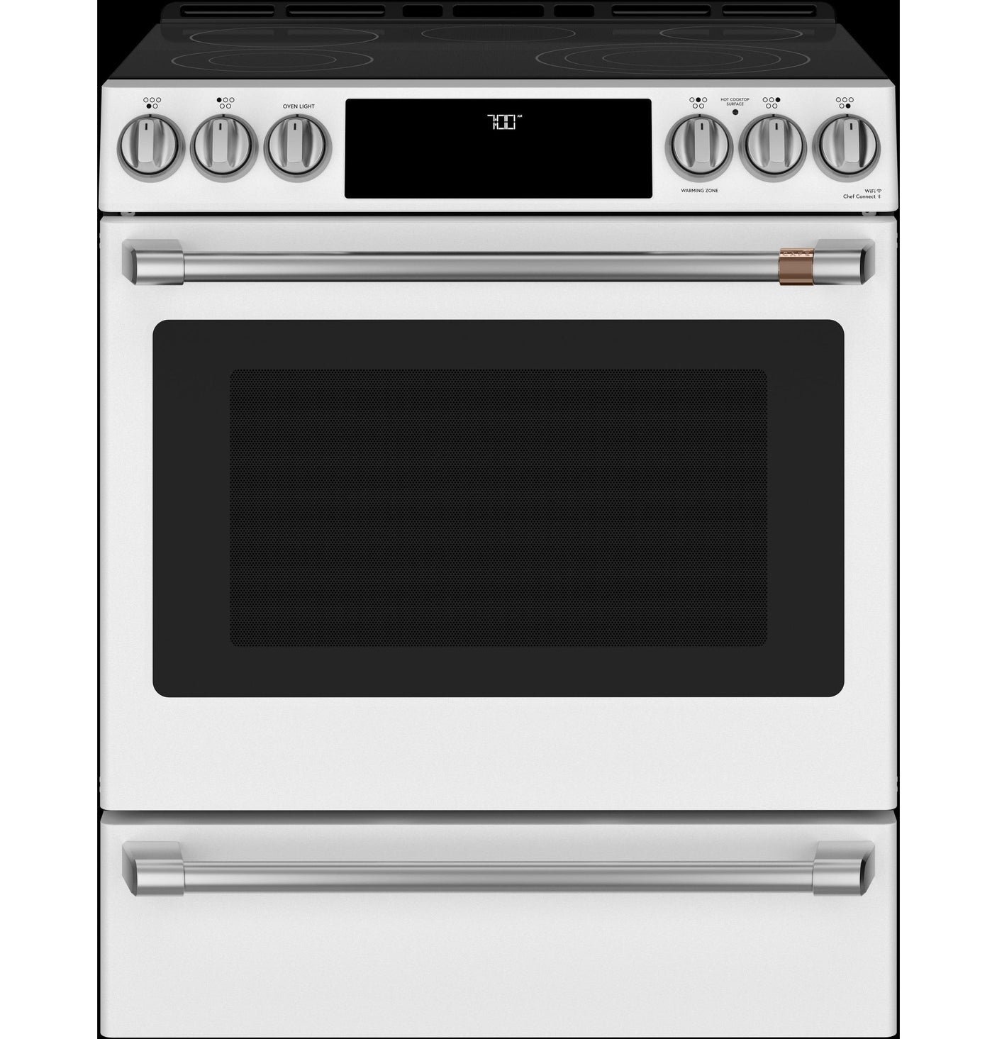 Café™ 30" Smart Slide-In, Front-Control, Radiant and Convection Range