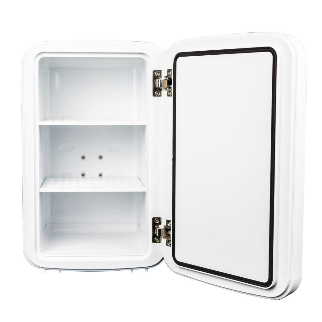 Danby 7.4L Mini Fridge with Mirror & Light in White