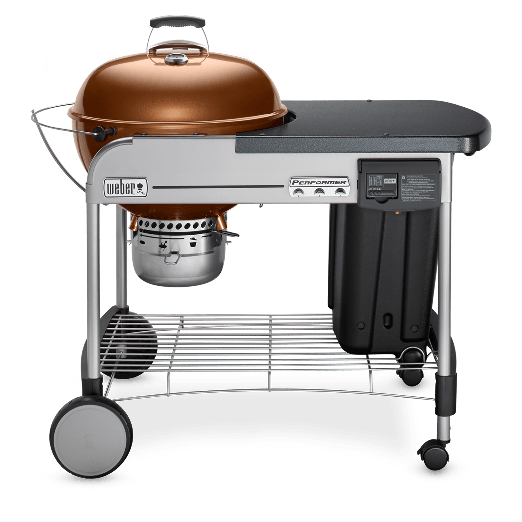 Performer Deluxe Charcoal Grill 22" - Copper