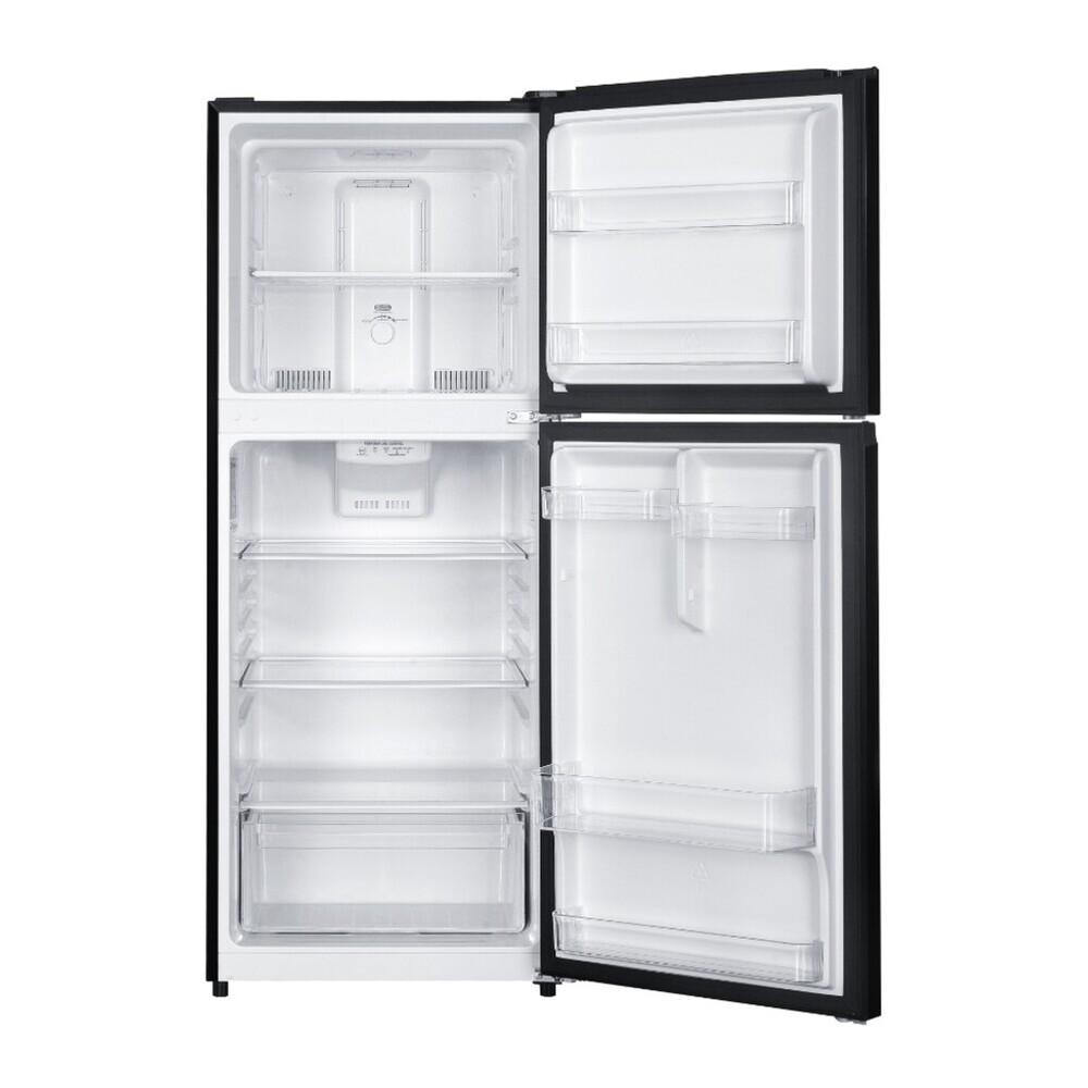 Verona VEFTF2412RBK 24 inch Top Freezer Refrigerator with 12 cu. ft. Total Capacity, Reversible Doors, Recessed Handle, Energy Star (Black)