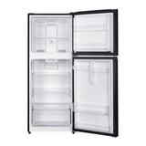 Verona VEFTF2412RBK 24 inch Top Freezer Refrigerator with 12 cu. ft. Total Capacity, Reversible Doors, Recessed Handle, Energy Star (Black)