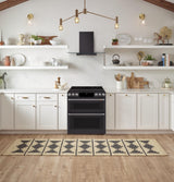 CAF(EBACK)™ 30" Wall-Mount Glass Canopy Chimney Hood