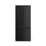 30 Inch 17.5 Cu Ft French Door Counter Depth Refrigerator With Ice Maker In Black  Gordon Ramsay Series