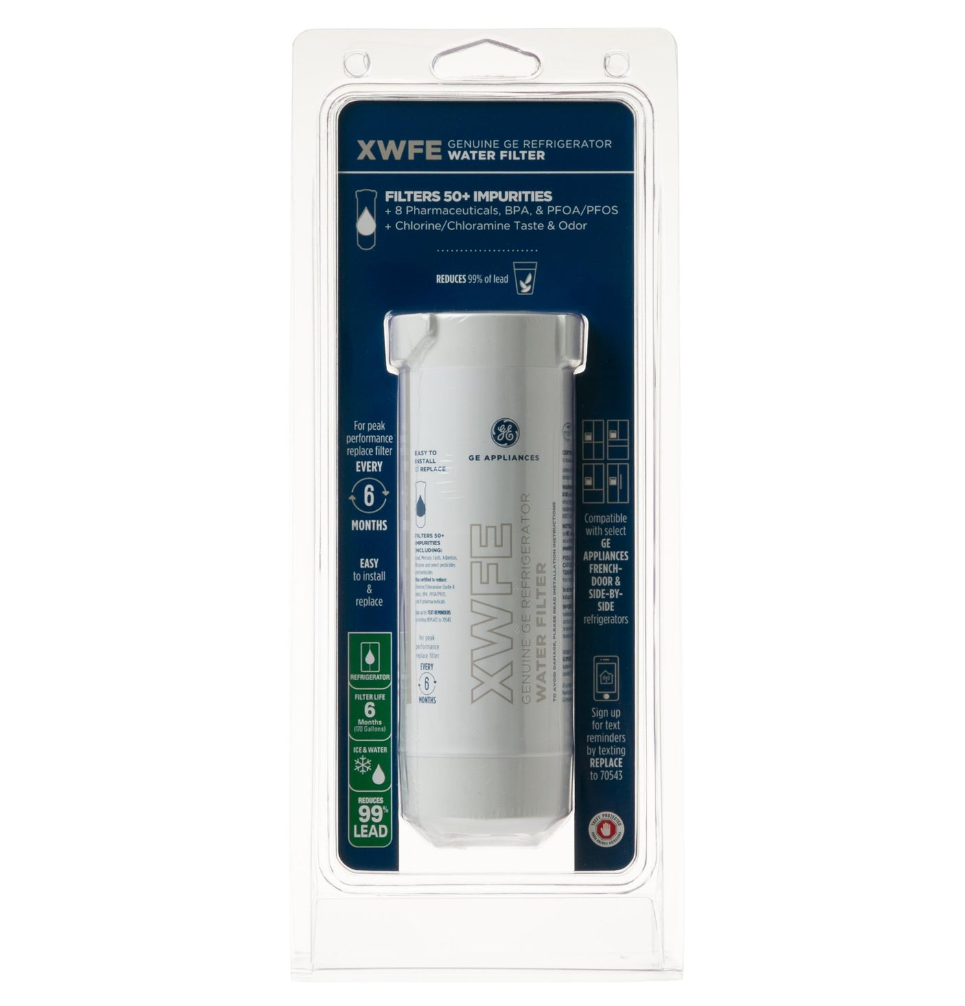 GE® XWFE™ REFRIGERATOR WATER FILTER